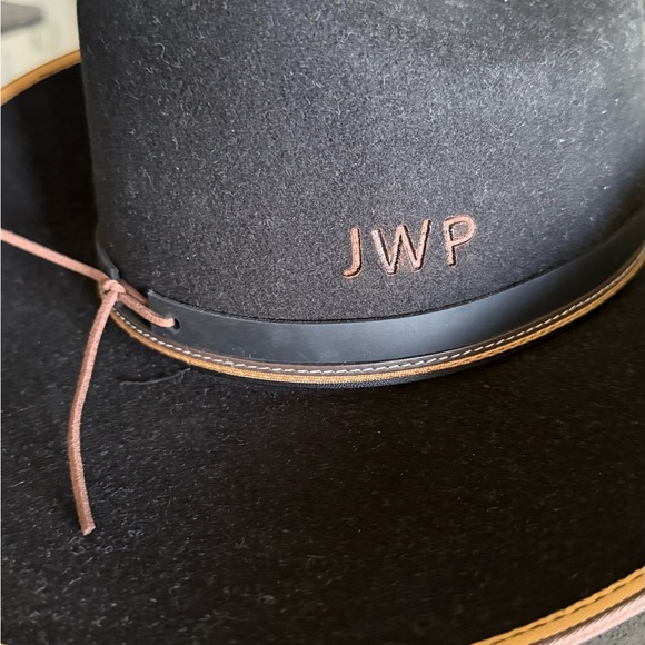 Stetson Black and Brown Cowboy Hat - Picture 2 of 5